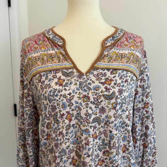 J. Jill Boho Peasant Blouse Women’s M - Picture 2 of 12